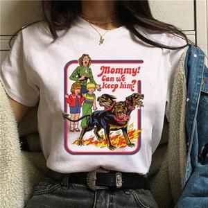 Satan Demon Grim Reaper Harajuku Satanism Halloween Graphics T-Shirt